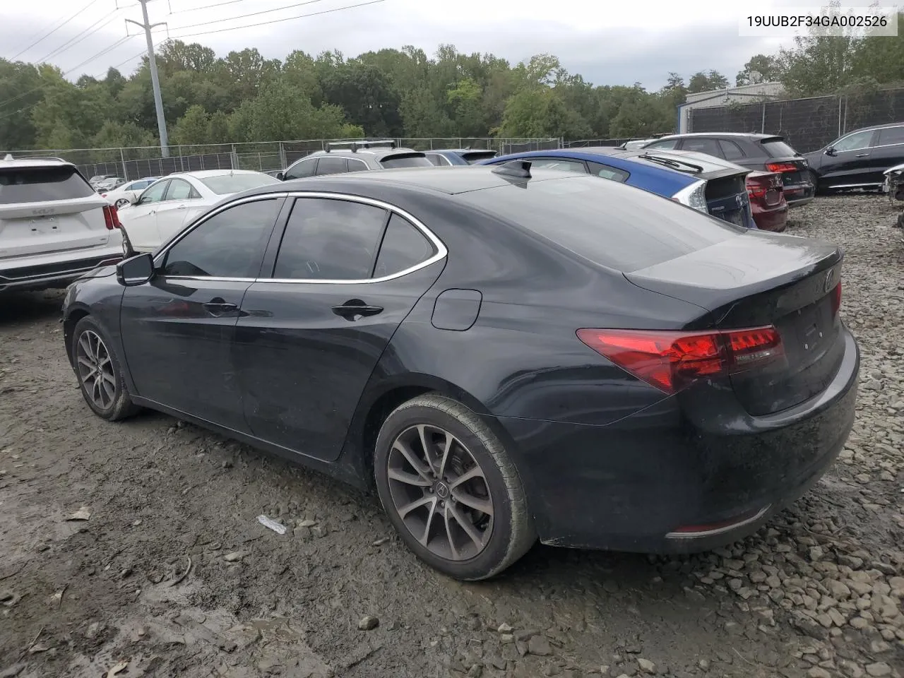 19UUB2F34GA002526 2016 Acura Tlx