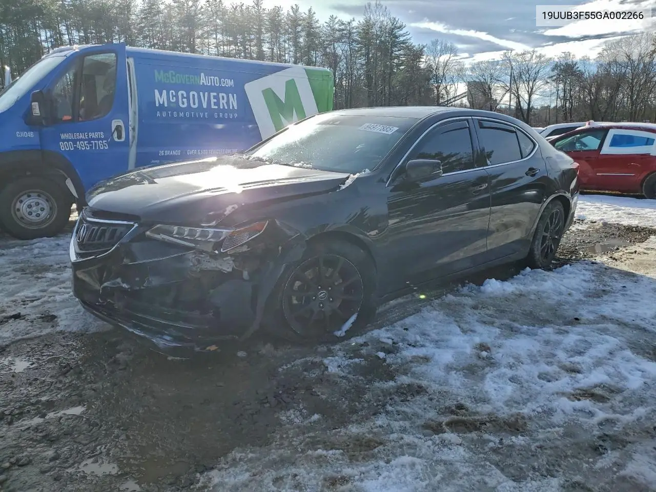 19UUB3F55GA002266 2016 Acura Tlx Tech