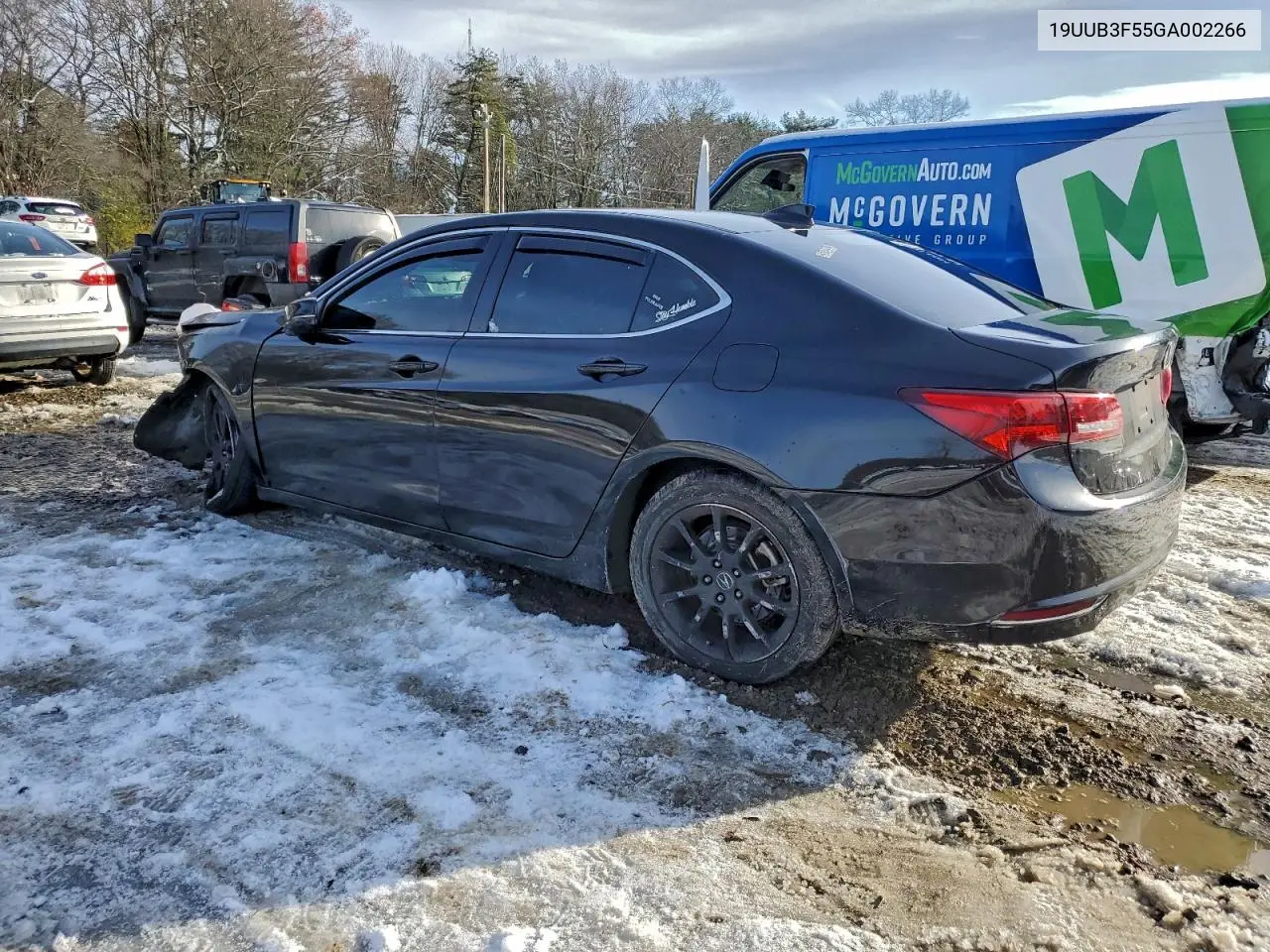 19UUB3F55GA002266 2016 Acura Tlx Tech