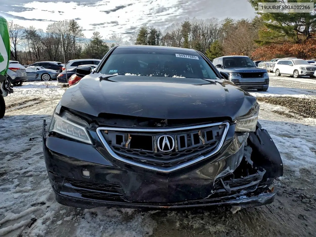 19UUB3F55GA002266 2016 Acura Tlx Tech