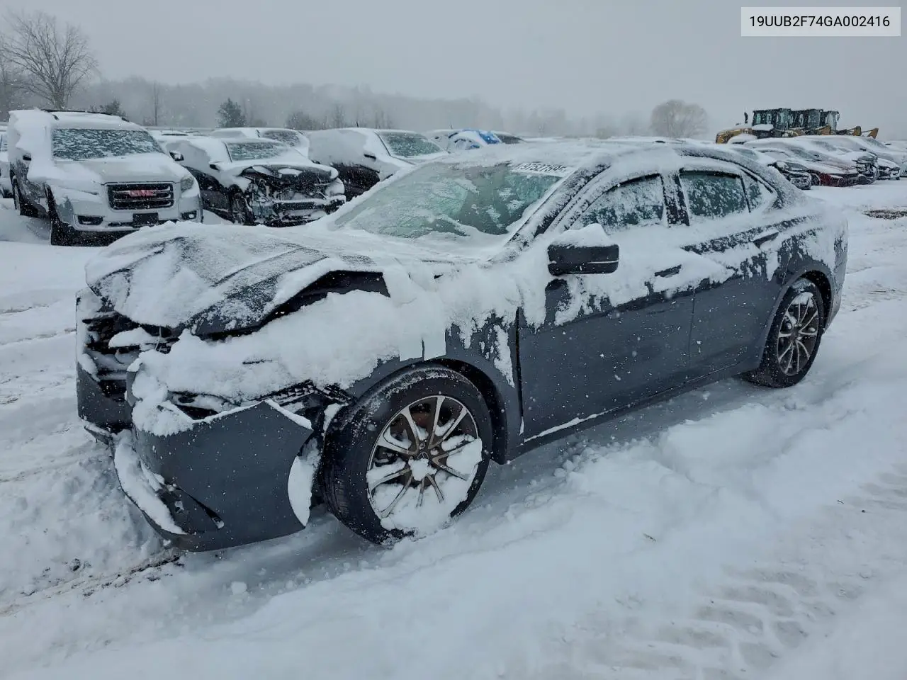 19UUB2F74GA002416 2016 Acura Tlx Advance
