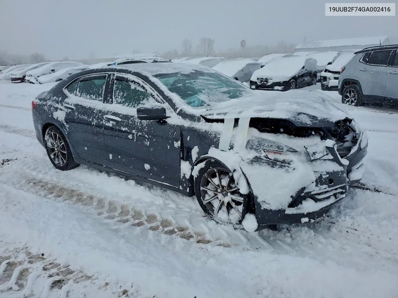 19UUB2F74GA002416 2016 Acura Tlx Advance