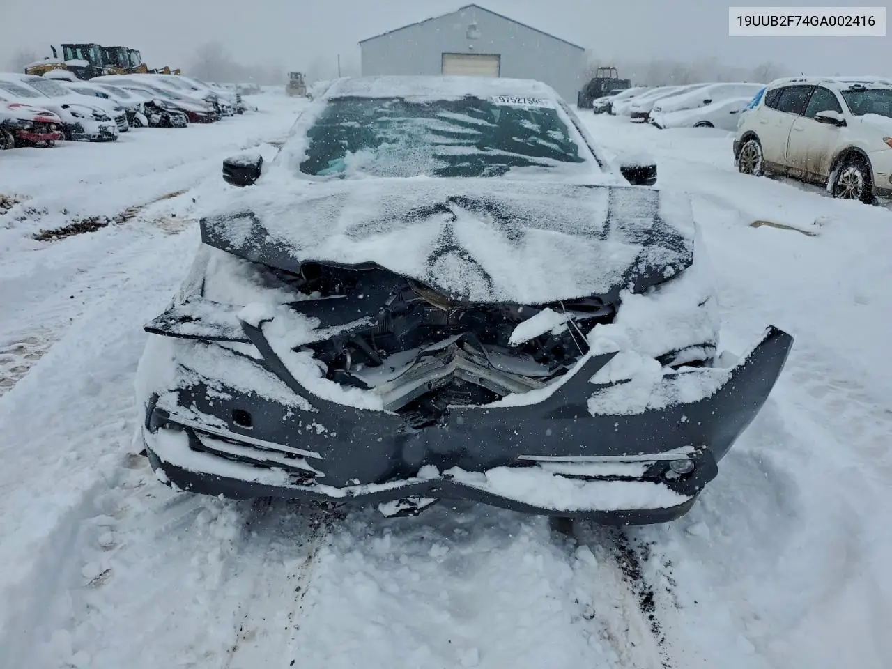 19UUB2F74GA002416 2016 Acura Tlx Advance