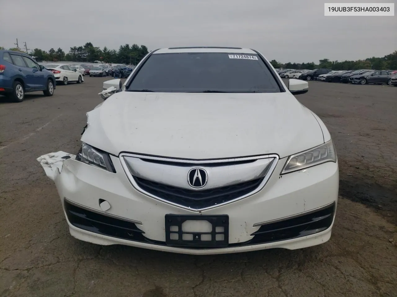 19UUB3F53HA003403 2017 Acura Tlx Tech