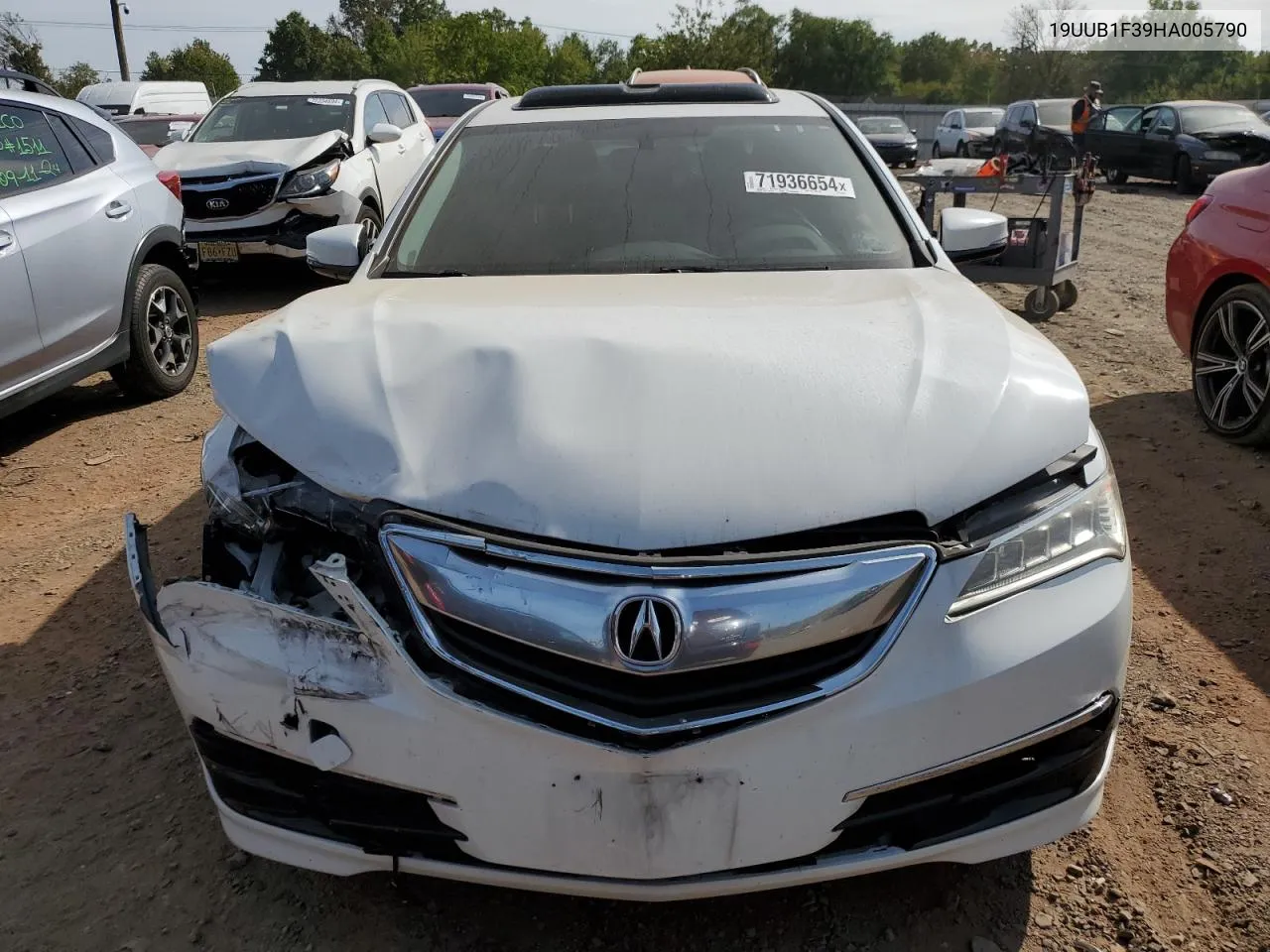 19UUB1F39HA005790 2017 Acura Tlx