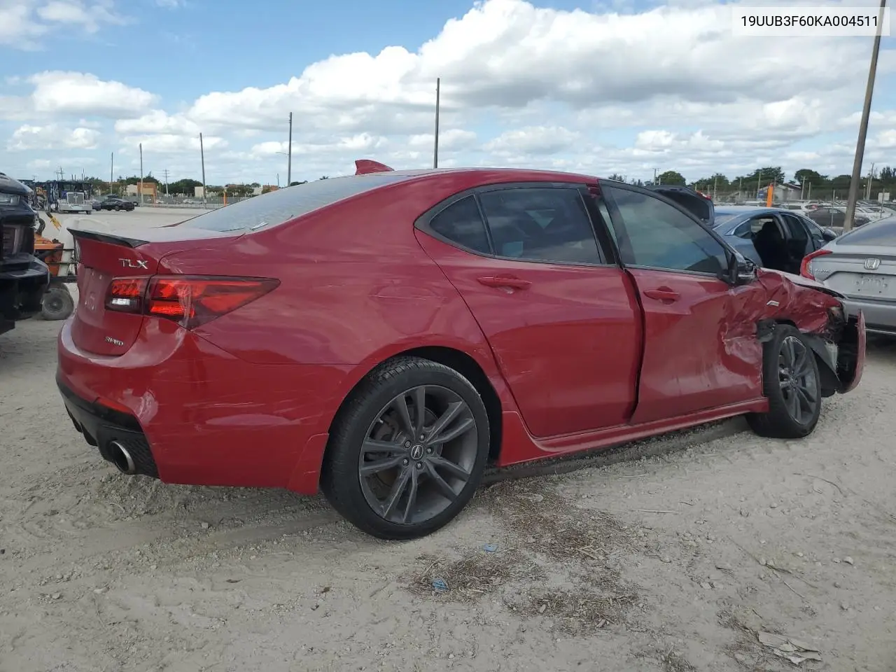 19UUB3F60KA004511 2019 Acura Tlx Technology