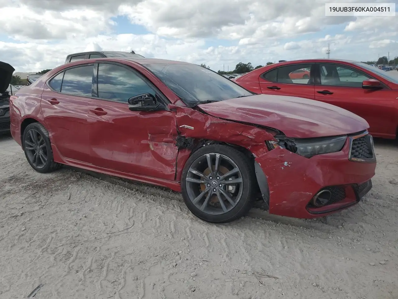 19UUB3F60KA004511 2019 Acura Tlx Technology
