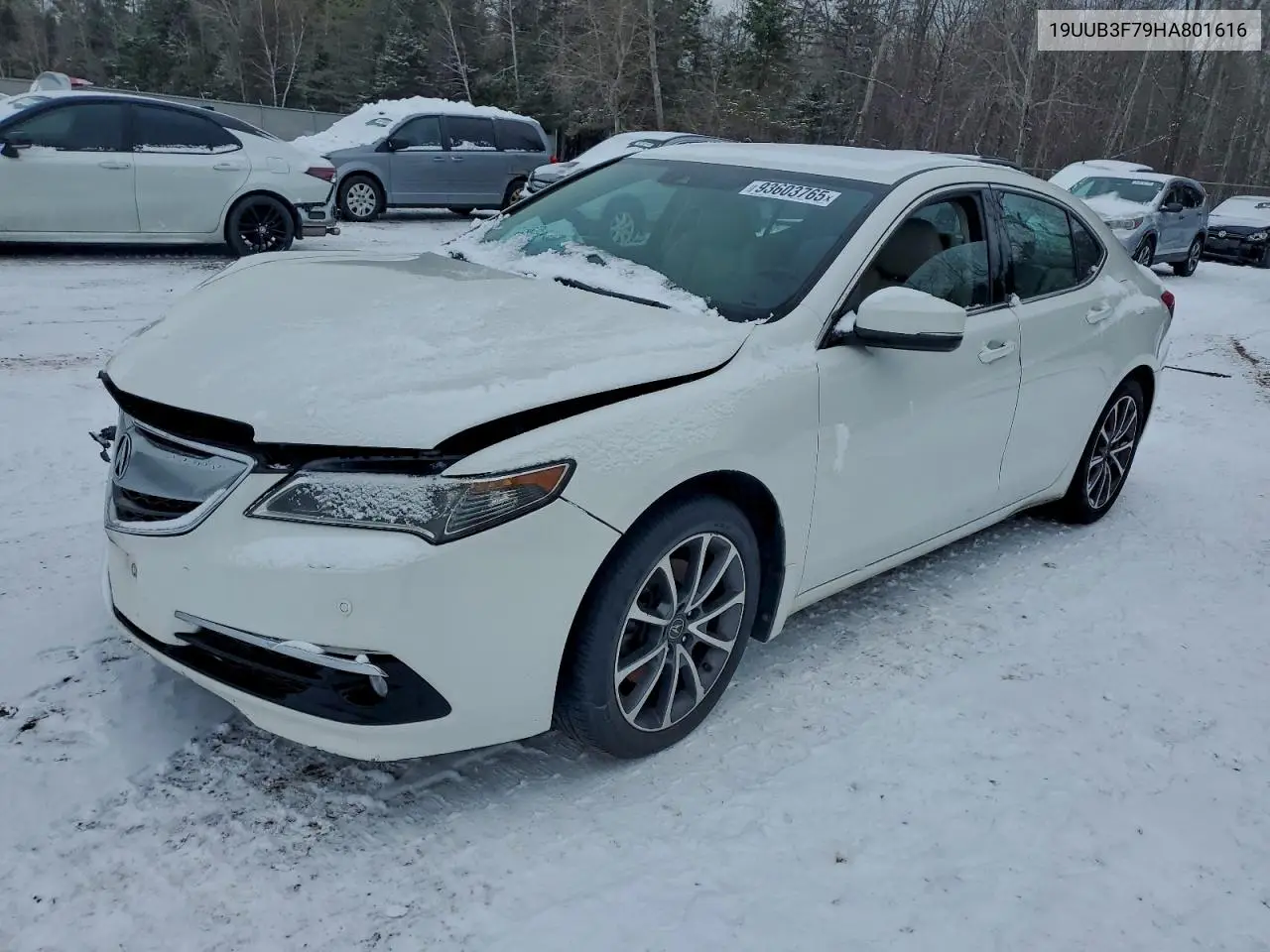 19UUB3F79HA801616 2017 Acura Tlx Advance