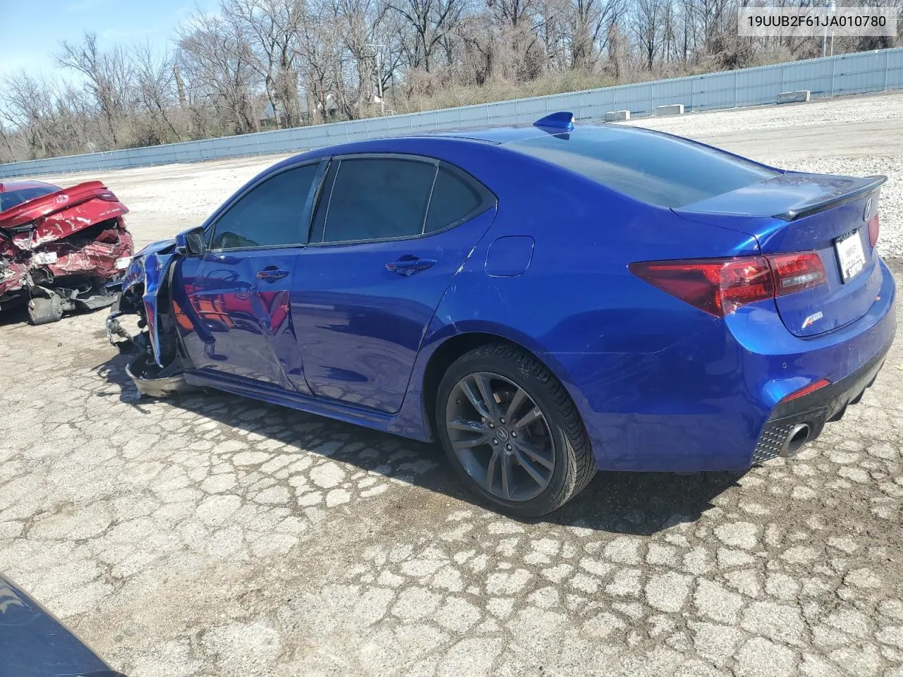 19UUB2F61JA010780 2018 Acura Tlx Tech+A