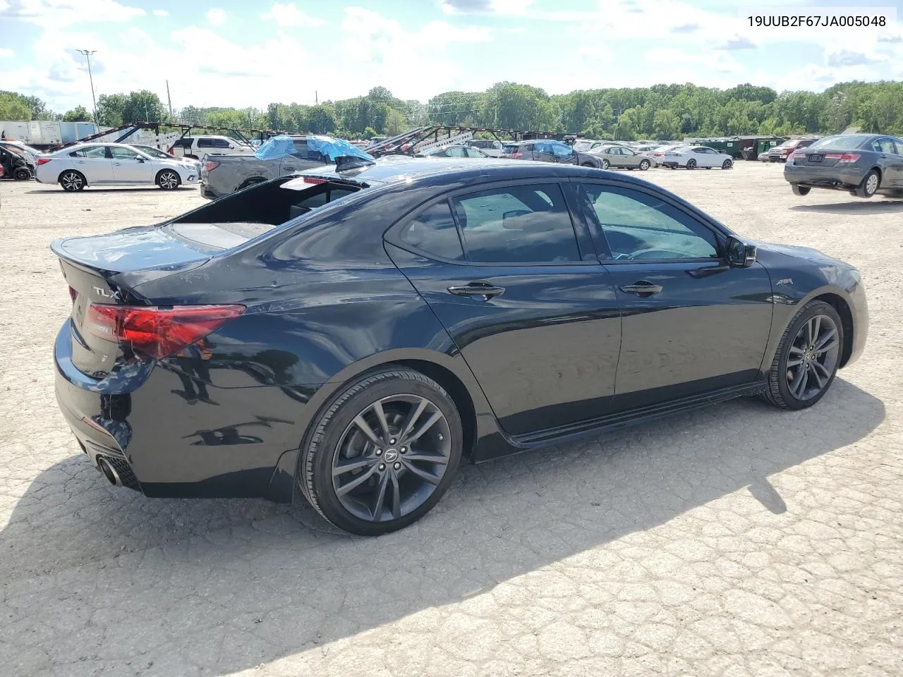 19UUB2F67JA005048 2018 Acura Tlx Tech+A