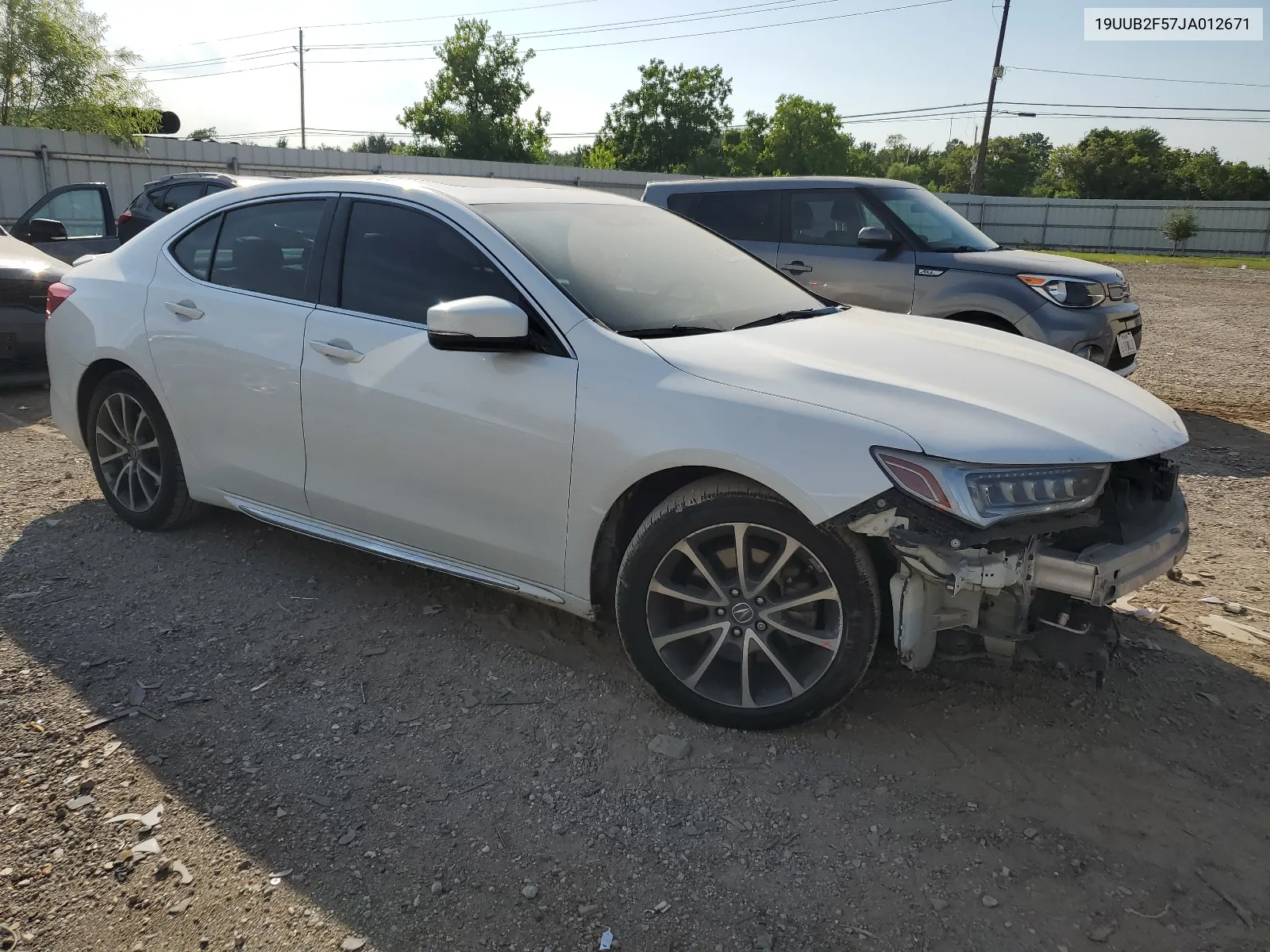 19UUB2F57JA012671 2018 Acura Tlx Tech