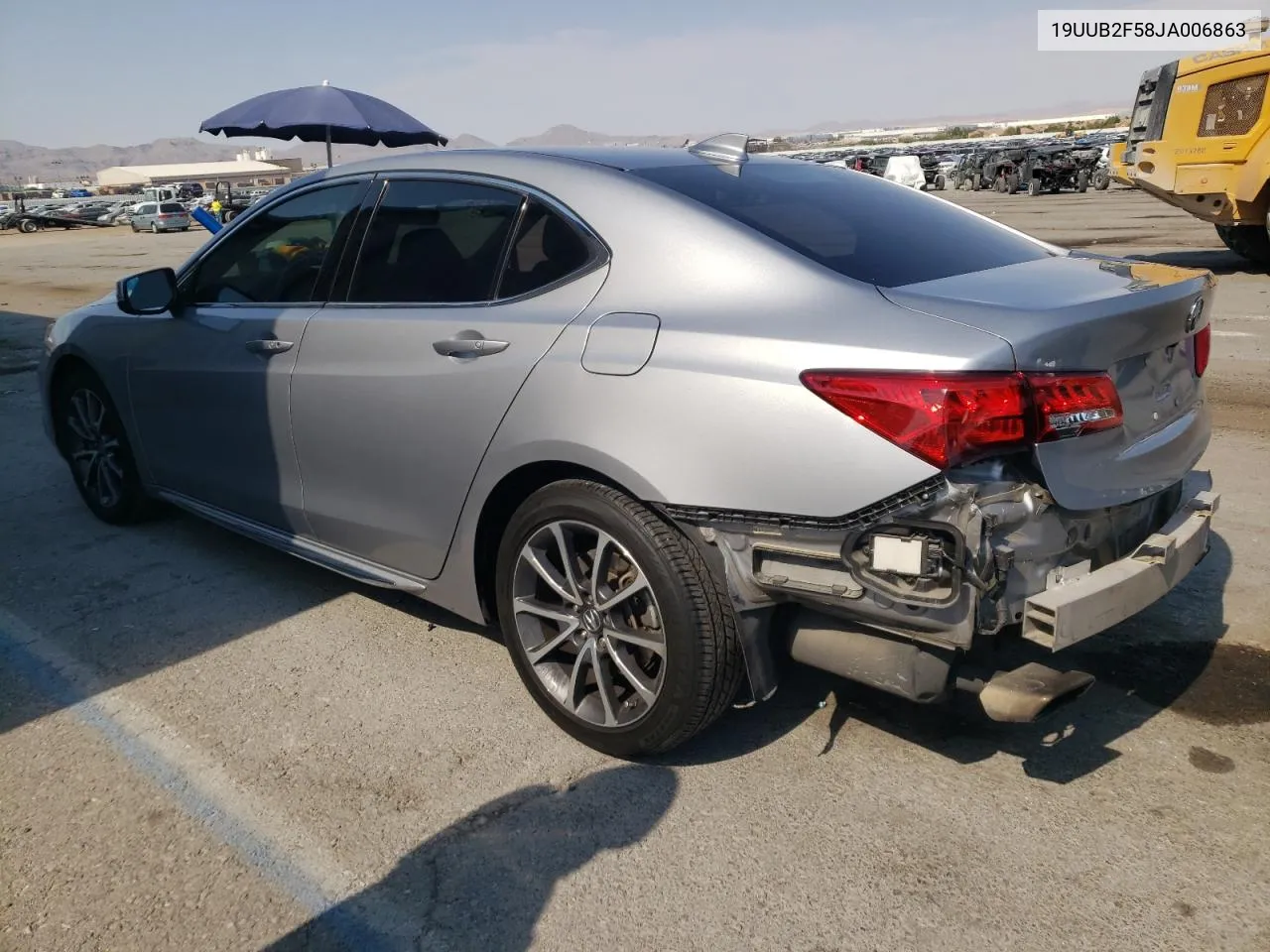 19UUB2F58JA006863 2018 Acura Tlx Tech