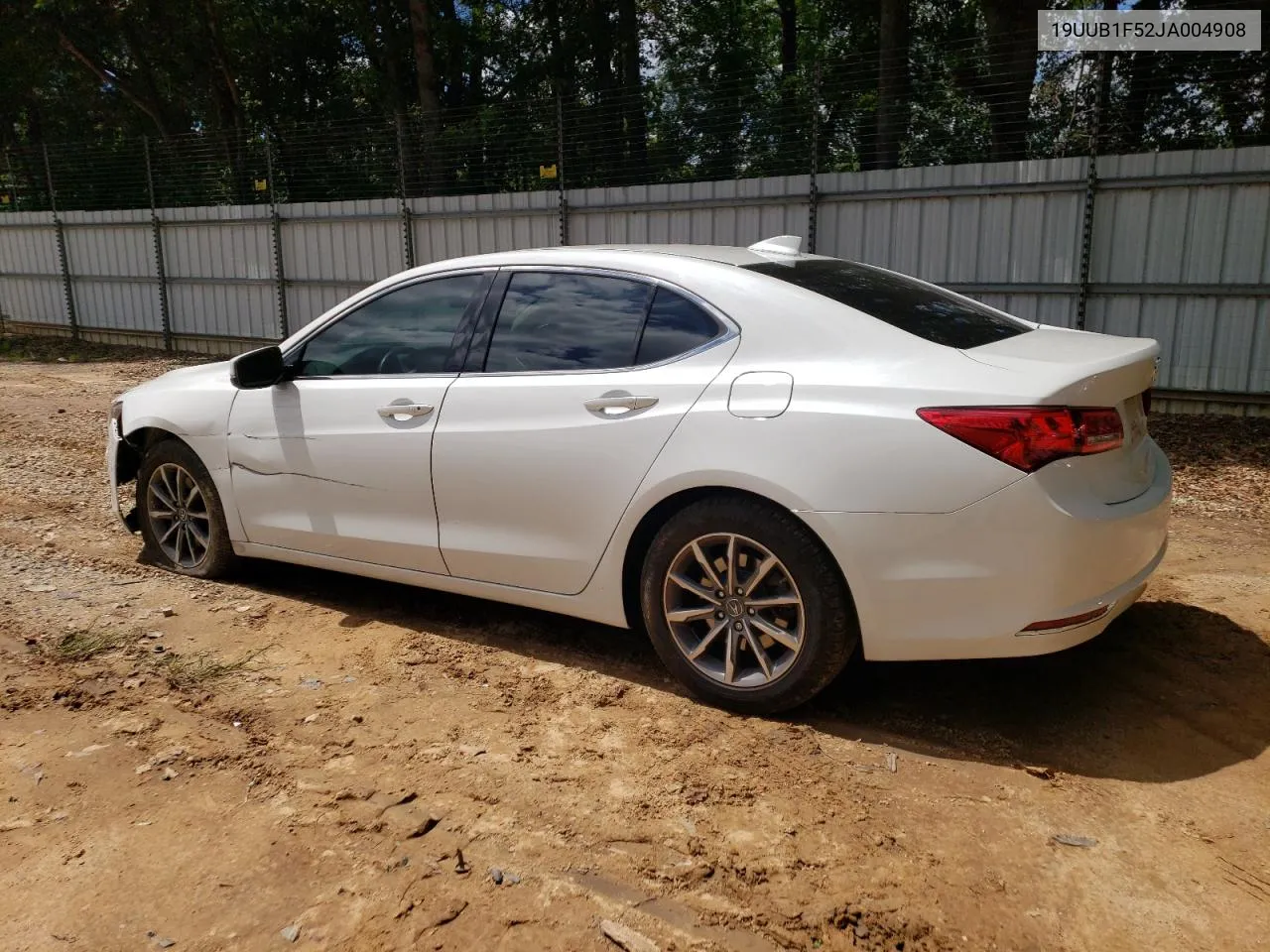 19UUB1F52JA004908 2018 Acura Tlx Tech