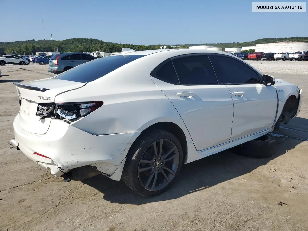 19UUB2F6XJA013418 2018 Acura Tlx Tech+A