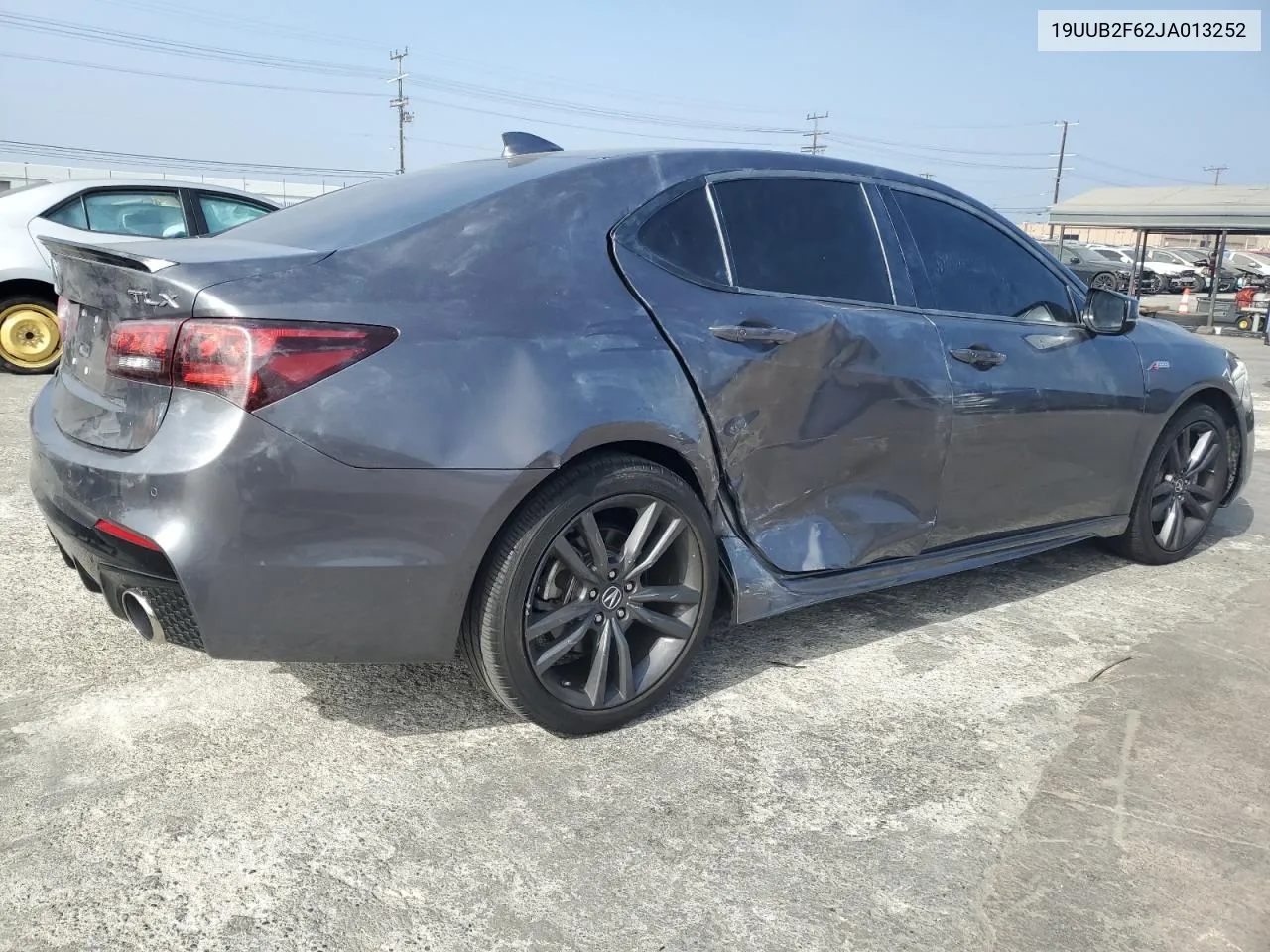 19UUB2F62JA013252 2018 Acura Tlx Tech+A