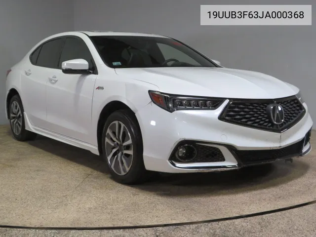 19UUB3F63JA000368 2018 Acura Tlx Tech+A