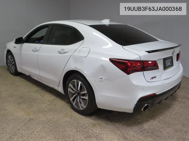 2018 Acura Tlx Tech+A VIN: 19UUB3F63JA000368 Lot: 68727094