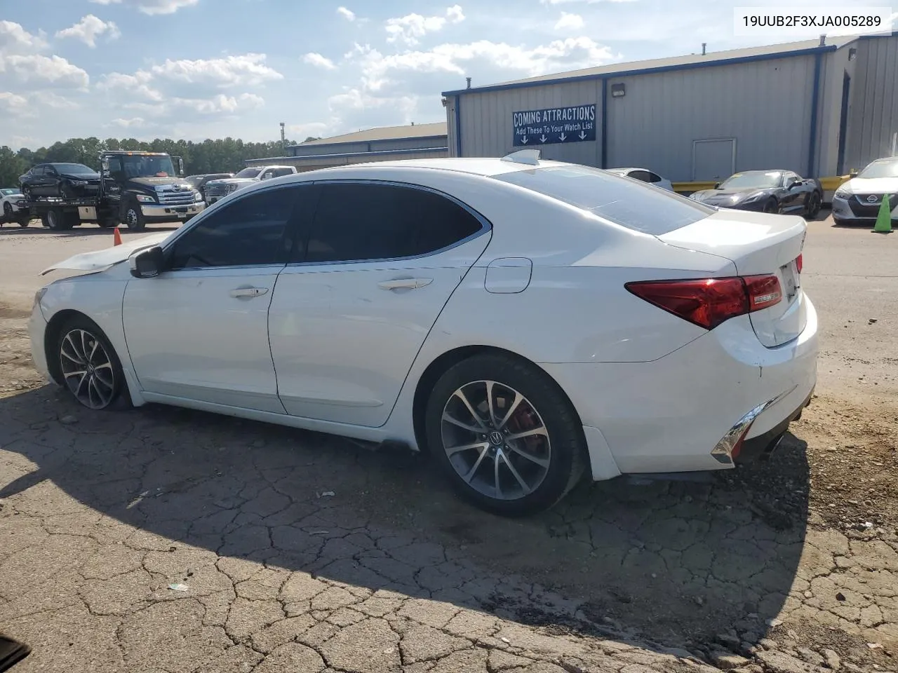 19UUB2F3XJA005289 2018 Acura Tlx