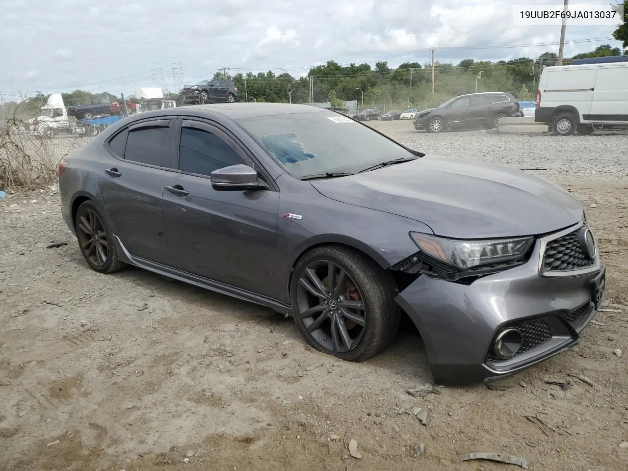 19UUB2F69JA013037 2018 Acura Tlx Tech+A