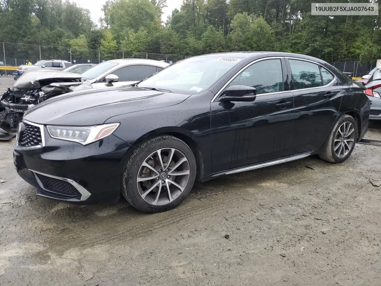 19UUB2F5XJA007643 2018 Acura Tlx Tech