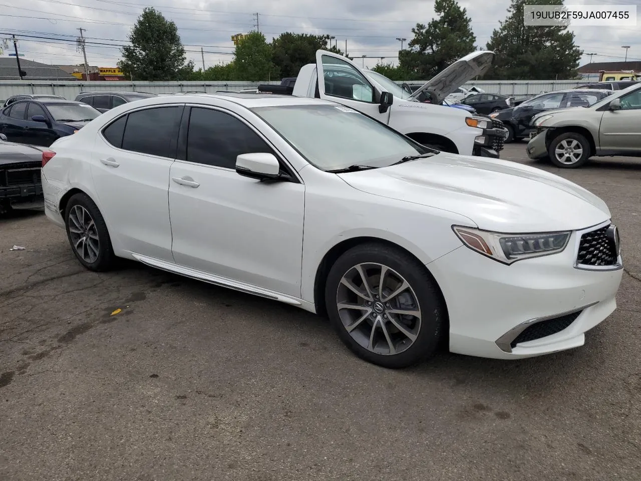 19UUB2F59JA007455 2018 Acura Tlx Tech