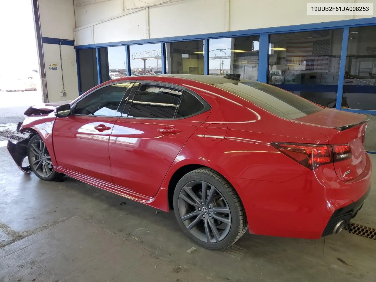 19UUB2F61JA008253 2018 Acura Tlx Tech+A