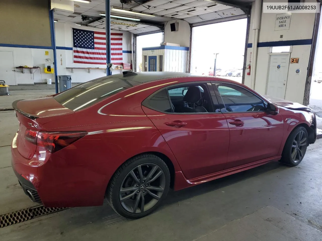 19UUB2F61JA008253 2018 Acura Tlx Tech+A