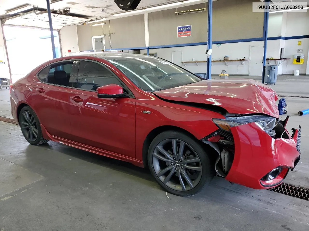 19UUB2F61JA008253 2018 Acura Tlx Tech+A