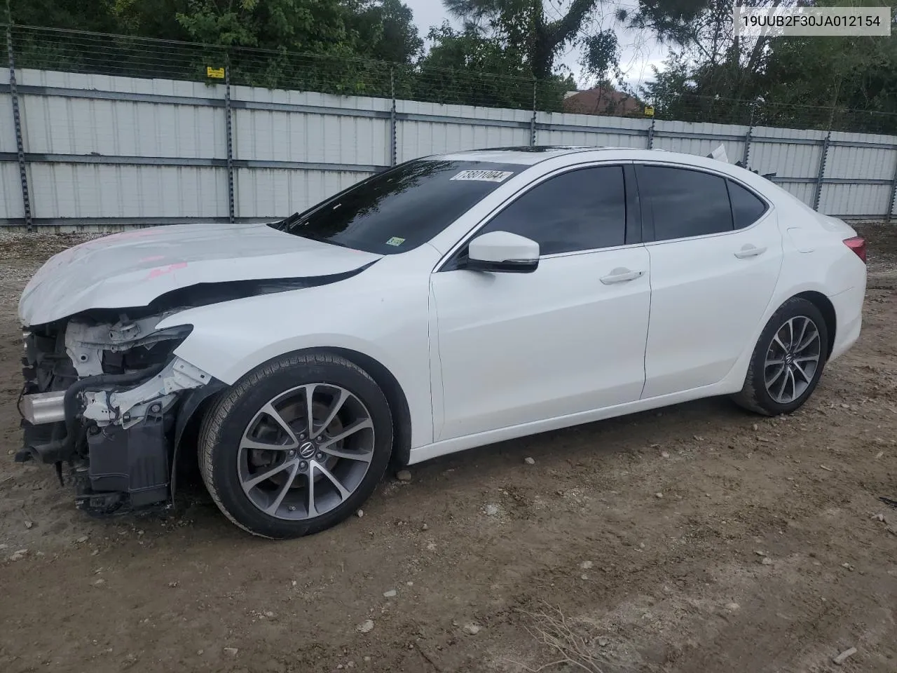 19UUB2F30JA012154 2018 Acura Tlx