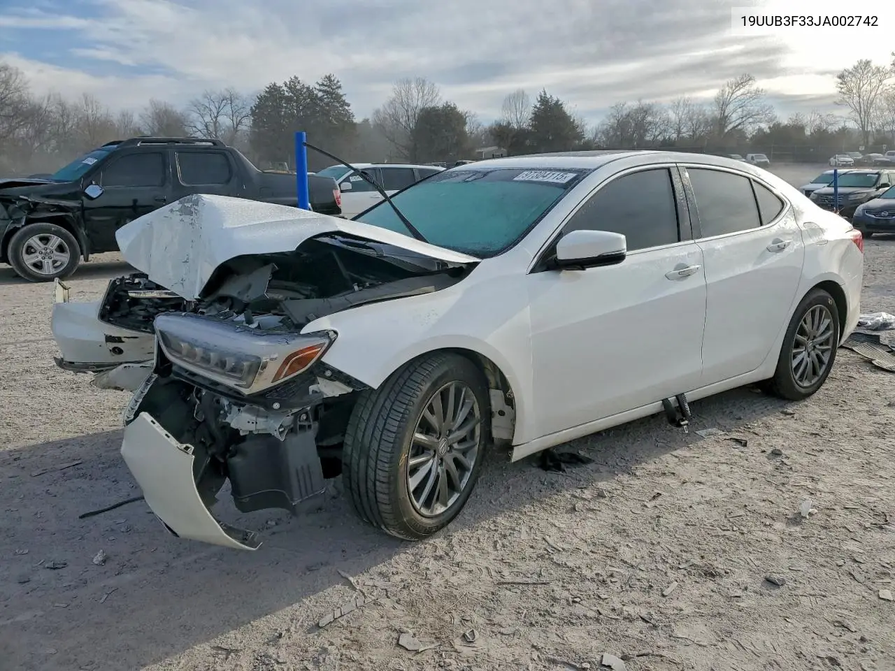19UUB3F33JA002742 2018 Acura Tlx