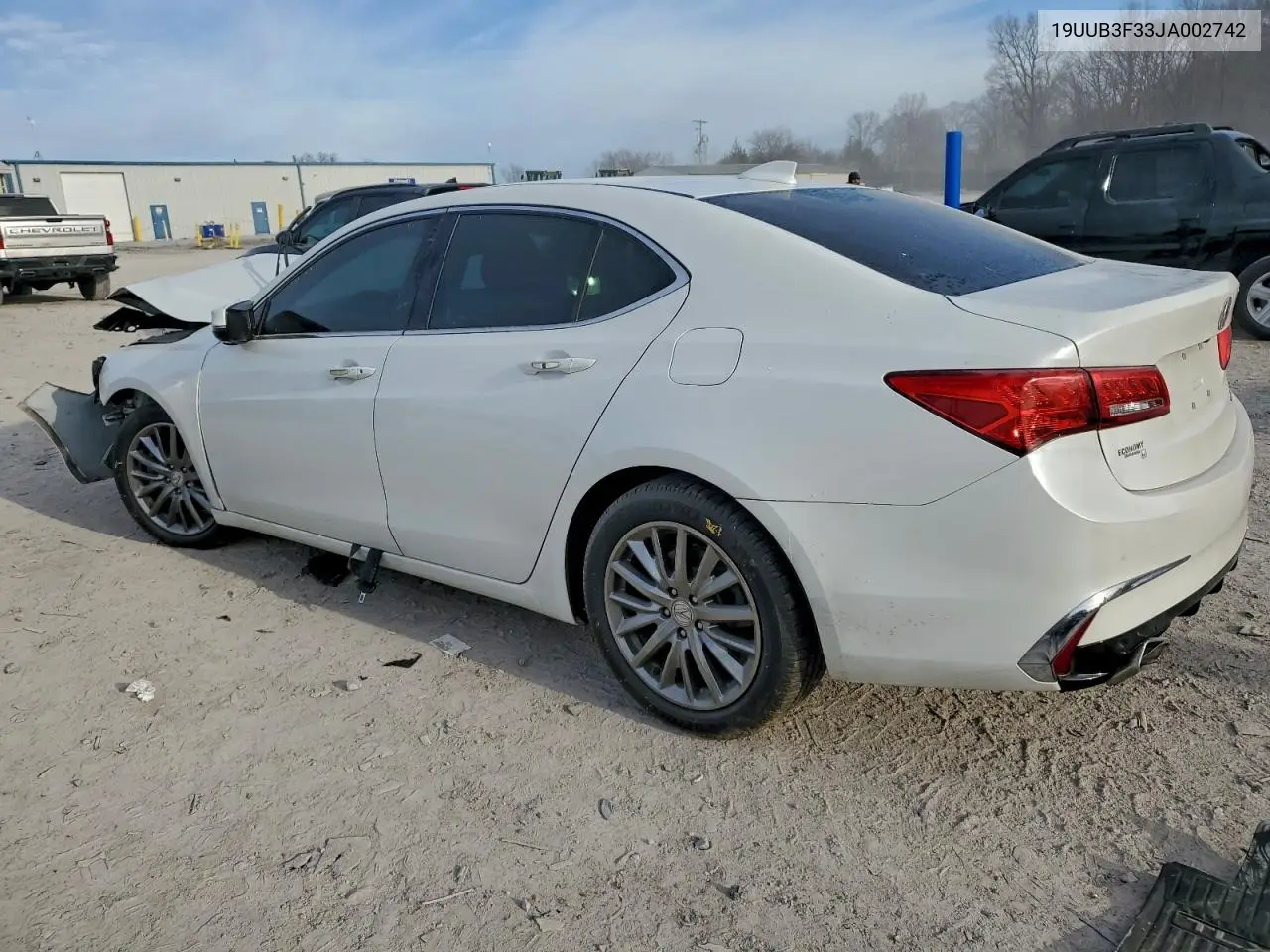 19UUB3F33JA002742 2018 Acura Tlx