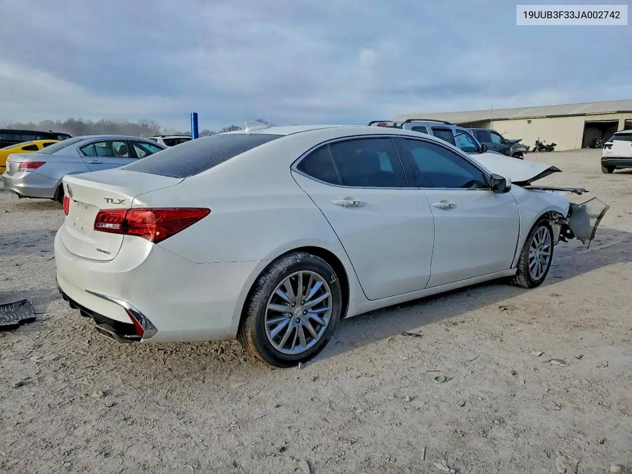 19UUB3F33JA002742 2018 Acura Tlx