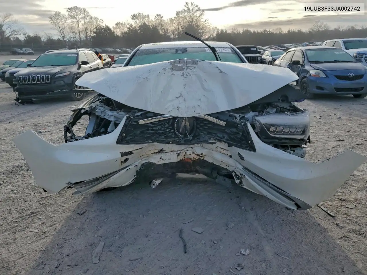 19UUB3F33JA002742 2018 Acura Tlx