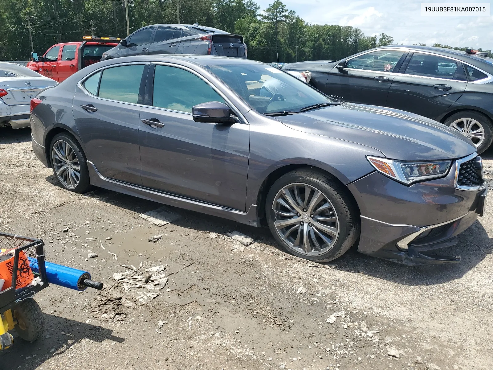 19UUB3F81KA007015 2019 Acura Tlx Advance