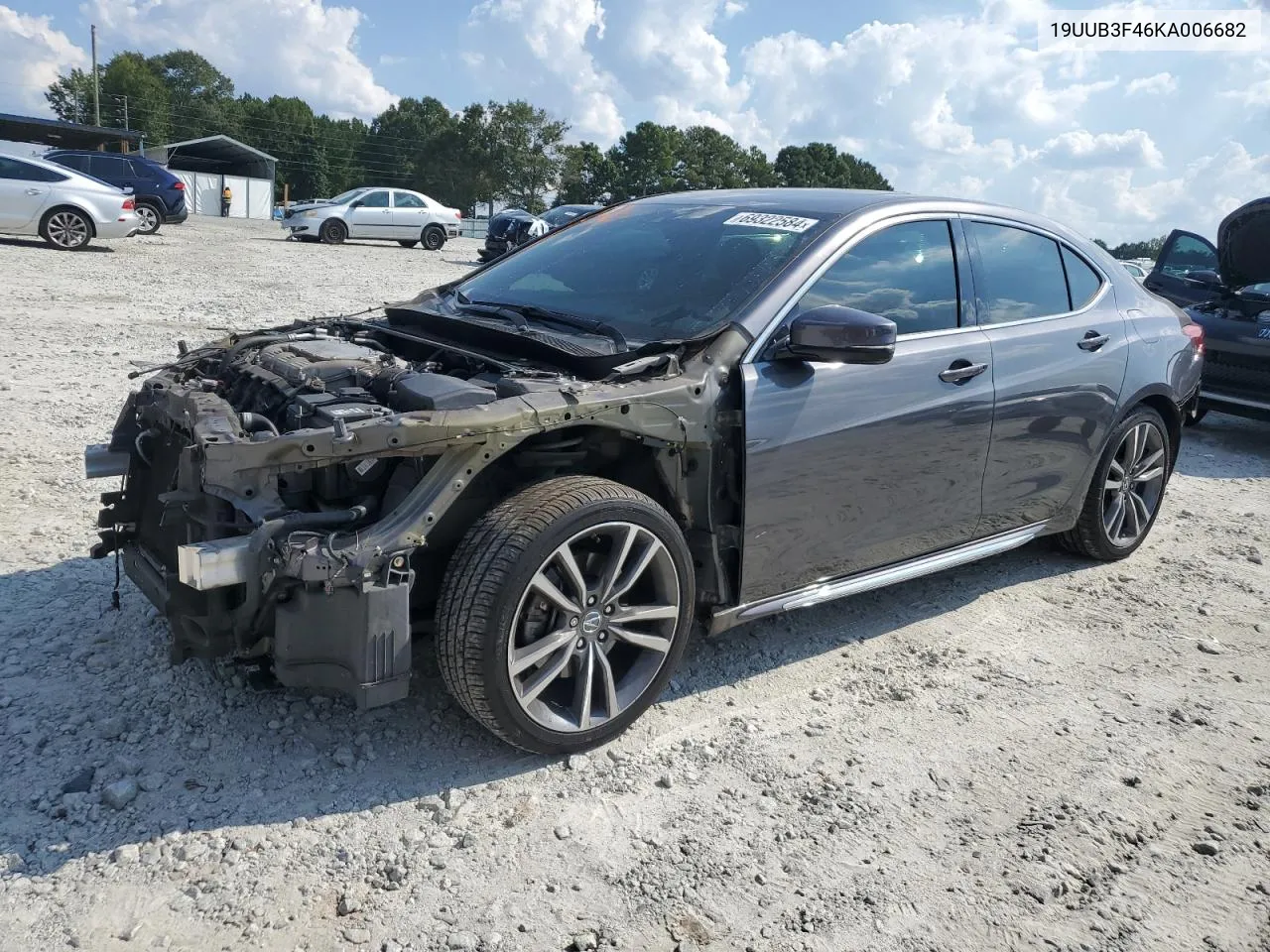 19UUB3F46KA006682 2019 Acura Tlx Technology