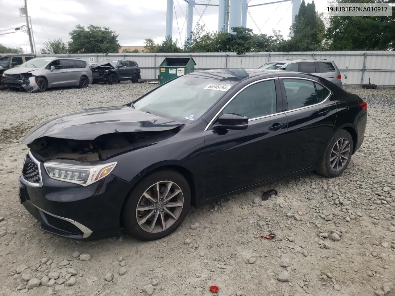 19UUB1F30KA010917 2019 Acura Tlx