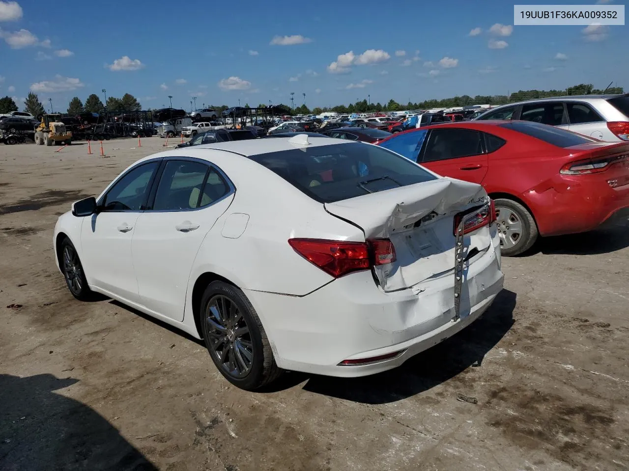 19UUB1F36KA009352 2019 Acura Tlx