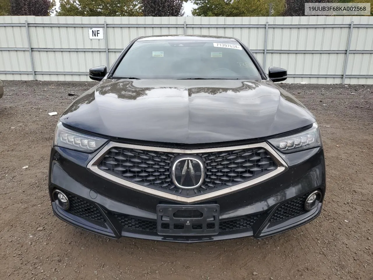 19UUB3F68KA002568 2019 Acura Tlx Technology