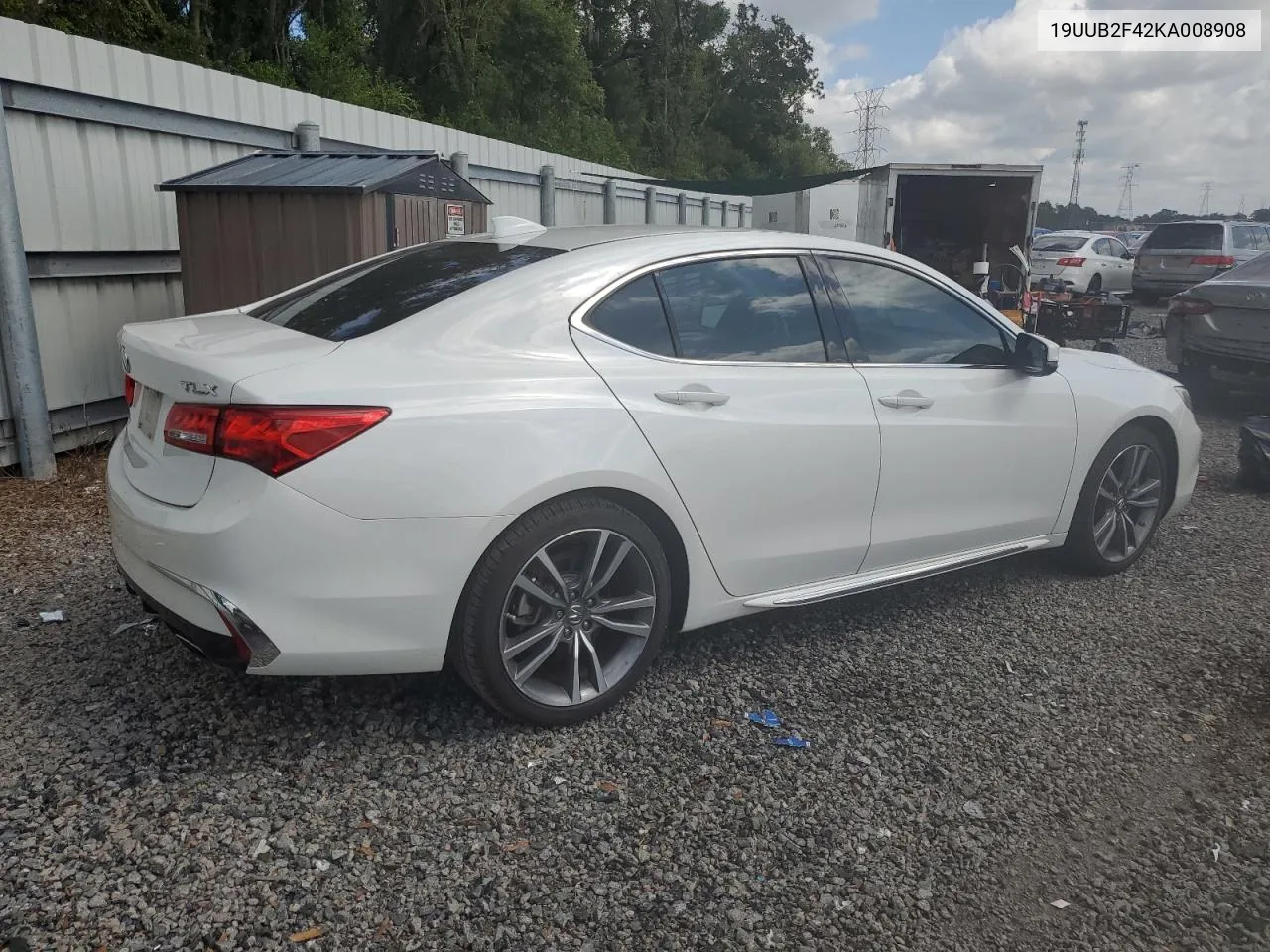 19UUB2F42KA008908 2019 Acura Tlx Technology