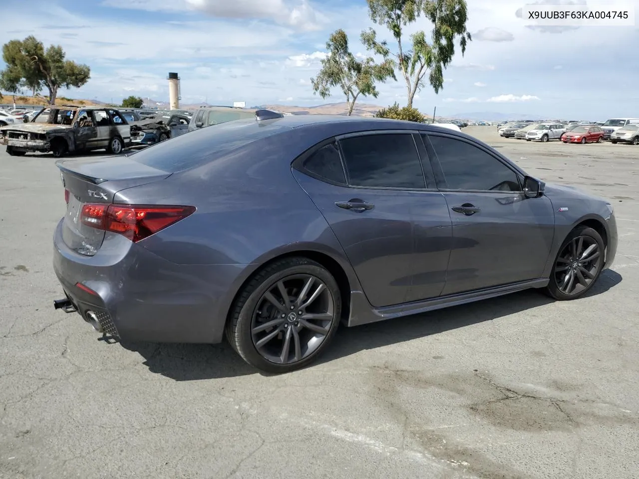 X9UUB3F63KA004745 2019 Acura Tlx