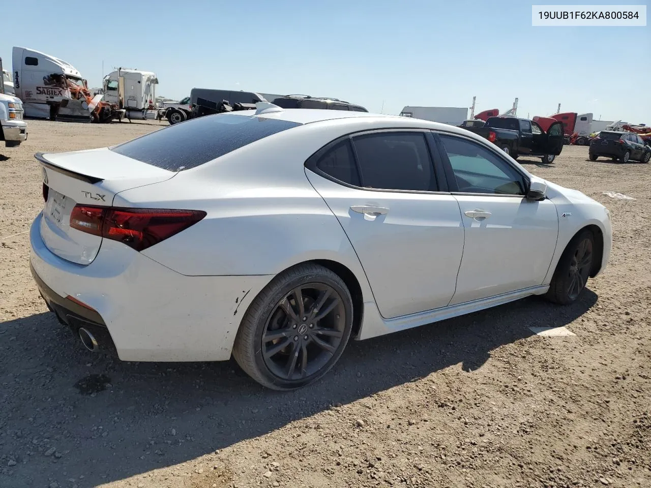 19UUB1F62KA800584 2019 Acura Tlx Technology