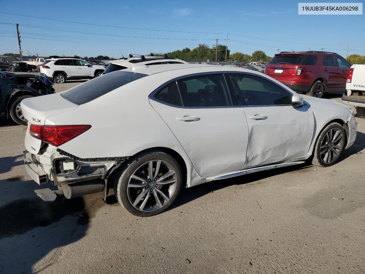 19UUB3F45KA006298 2019 Acura Tlx Technology