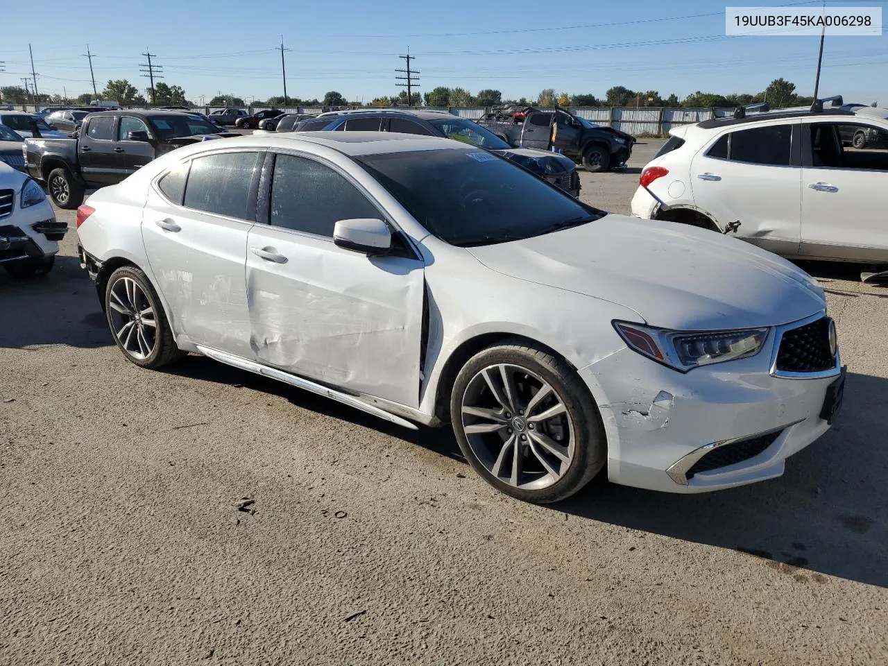 19UUB3F45KA006298 2019 Acura Tlx Technology