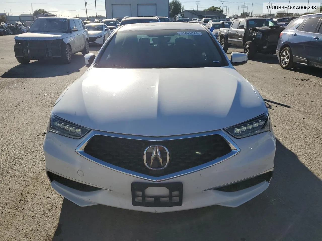 19UUB3F45KA006298 2019 Acura Tlx Technology