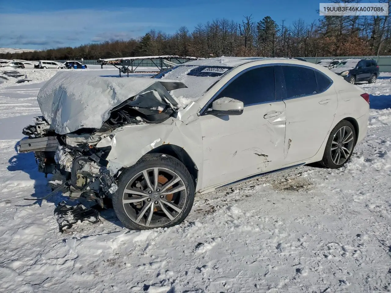 19UUB3F46KA007086 2019 Acura Tlx Technology
