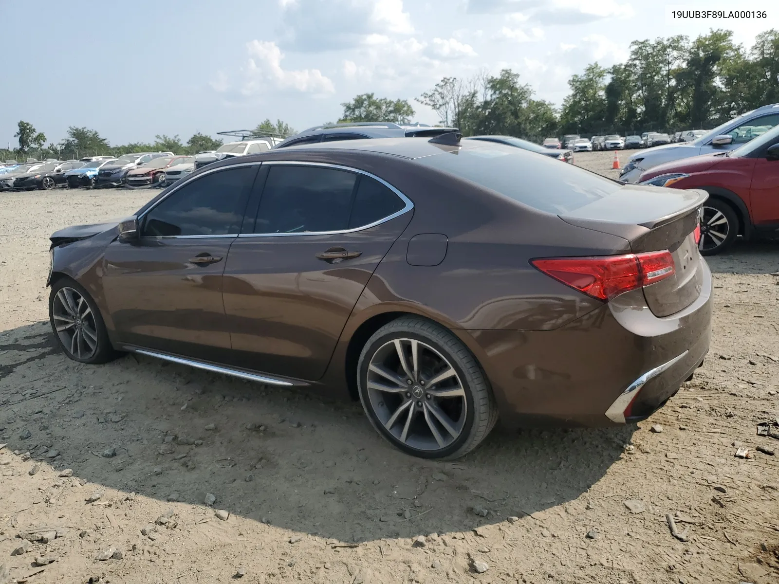 19UUB3F89LA000136 2020 Acura Tlx Advance