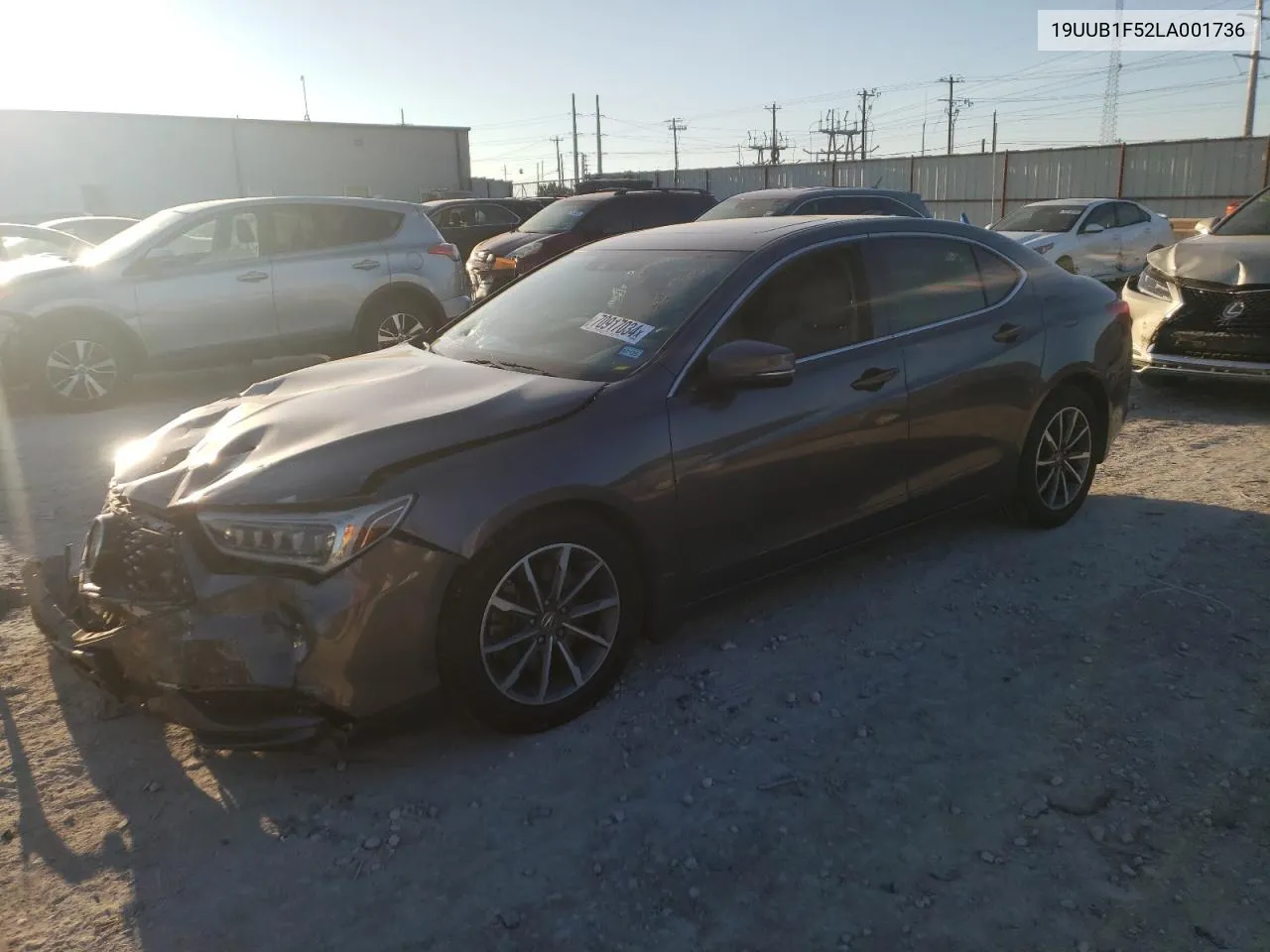 19UUB1F52LA001736 2020 Acura Tlx Technology