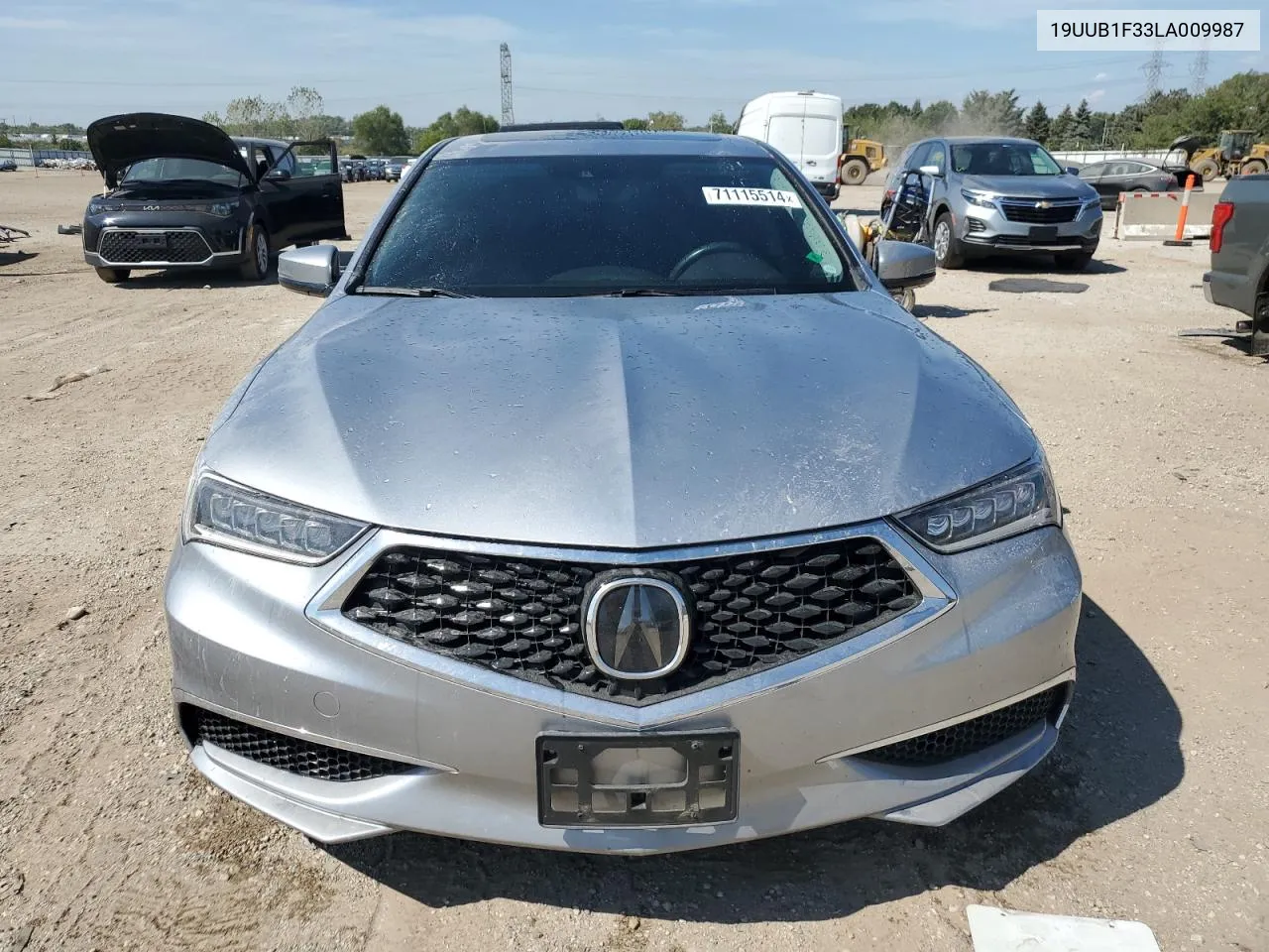 19UUB1F33LA009987 2020 Acura Tlx