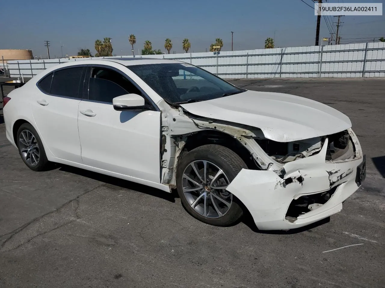 19UUB2F36LA002411 2020 Acura Tlx