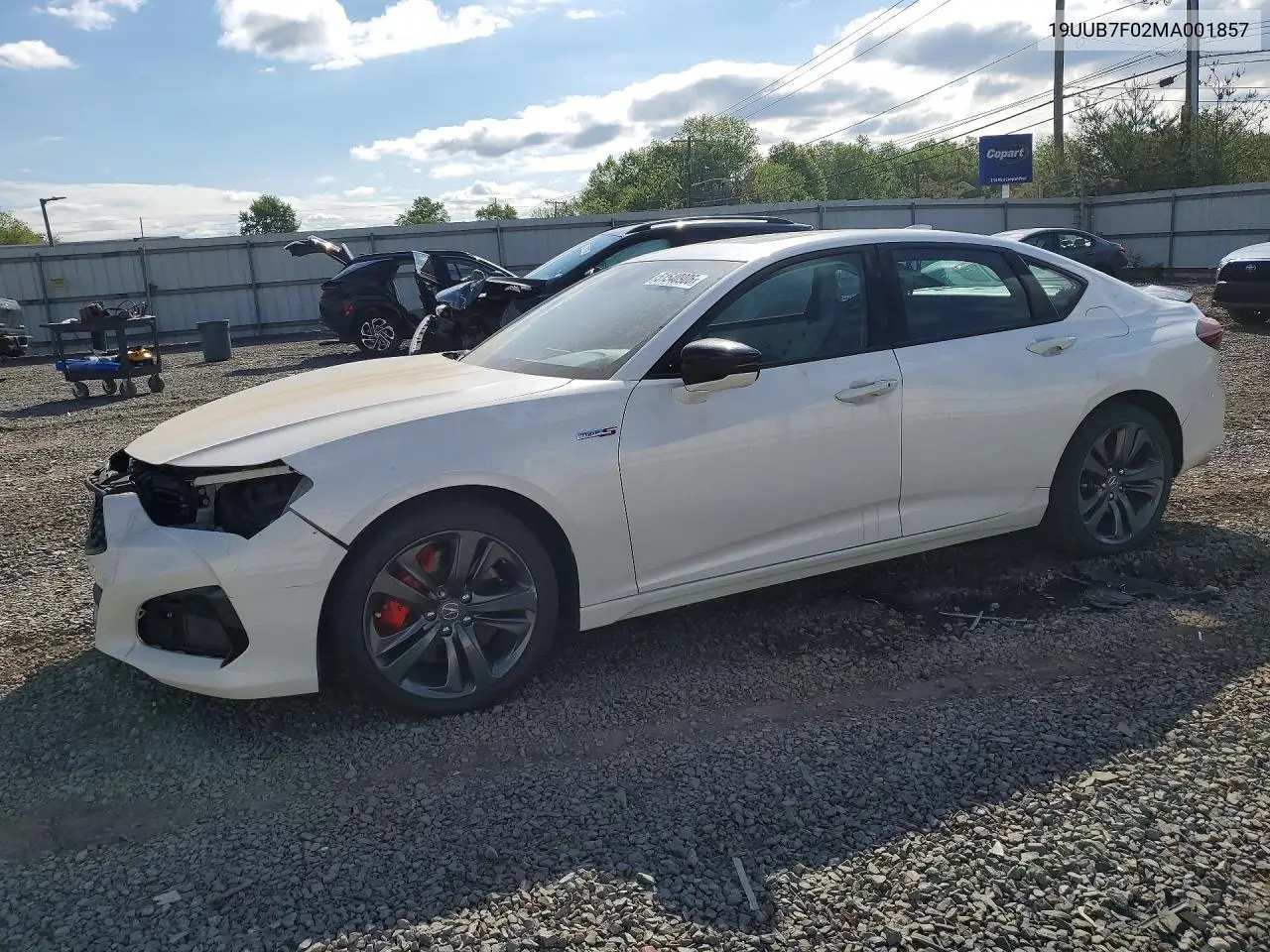 19UUB7F02MA001857 2021 Acura Tlx